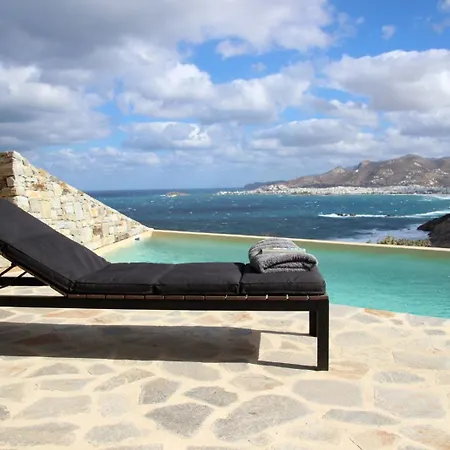 Private Pool, Sea View, Stone House Stelida Naxos Hébergement de vacances *